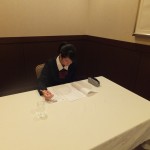 大橋さん筆記試験