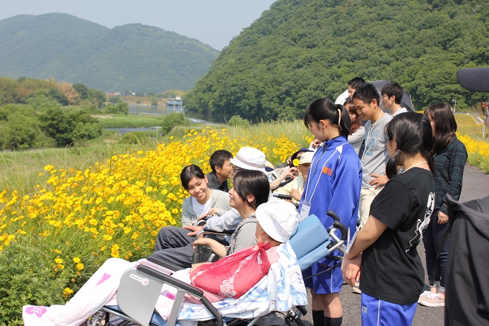 旭川にて